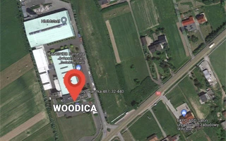 Sklepy Woodica - mapa Google