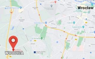 Sklepy Woodica - mapa Google
