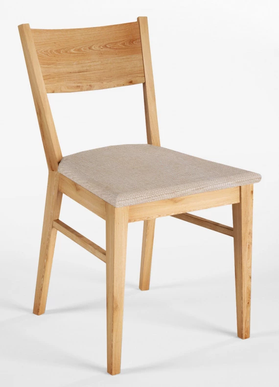 Krzesło dębowe 06 Tapicerka