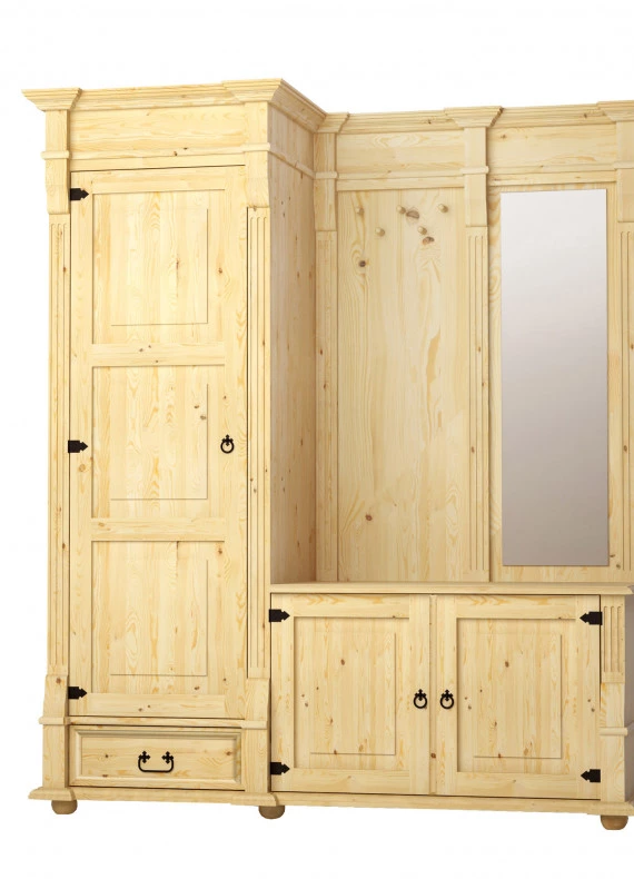 Garderoba drewniany Beskidzka 03 D III