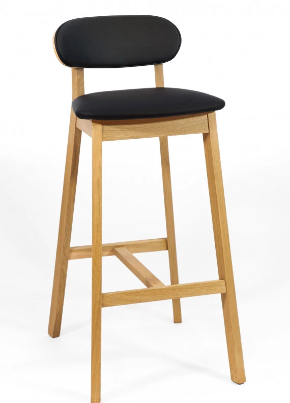 Krzesło dębowe barowe NK-44 hoker