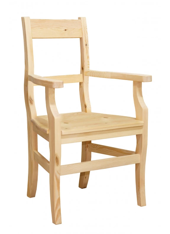 Fotel drewniany Beskidzka P prosty