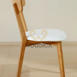 Krzesło dębowe 01 Ekoskóra