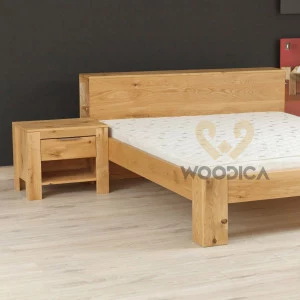 Łóżko dębowe Vernalis 03