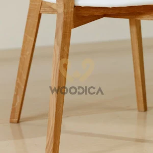 Krzesło dębowe 01 Ekoskóra