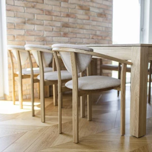 Stół dębowy klasyczny 02 B rozsuwany