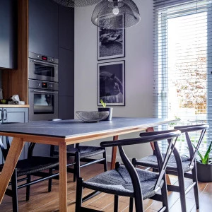 Stół dębowy 21 / powierzchnia ultrakompaktowa DEKTON