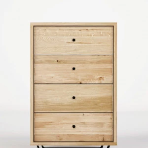 Komoda dębowa Steel 02 4s