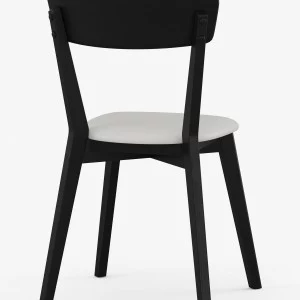 Krzesło dębowe 01 Ekoskóra Black Edition