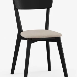 Krzesło dębowe tapicerowane 01 black-edition