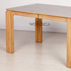 Stół dębowy 20 rozsuwany / powierzchnia ultrakompaktowa DEKTON