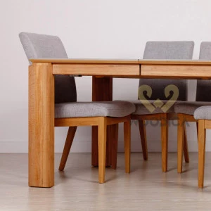 Stół dębowy 20 rozsuwany / powierzchnia ultrakompaktowa DEKTON