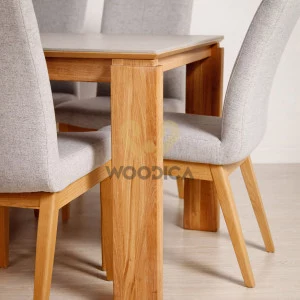 Stół dębowy 20 rozsuwany / powierzchnia ultrakompaktowa DEKTON
