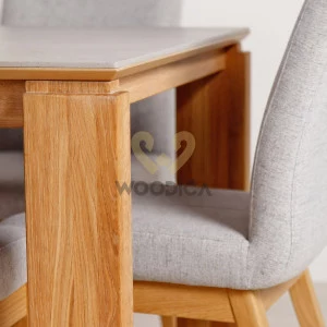 Stół dębowy 20 rozsuwany / powierzchnia ultrakompaktowa DEKTON