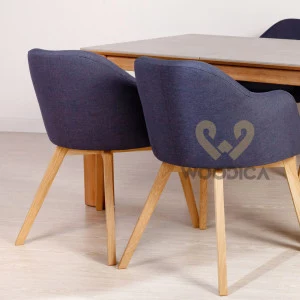 Stół dębowy 20 rozsuwany / powierzchnia ultrakompaktowa DEKTON