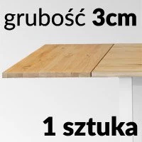 <b><span>Jedna dostawka 80x50cm grubość 3cm <br></span></b> Wymiar 80 x 50 cm <br> 1 sztuka <br> grubość 3 cm  <br><span class="product_image_avail_icons_block"><img class="optionadditional_imgdost" alt="Product image" src="https://www.woodica.pl/media/catalog/product/cache/1/small_image/300x150/bb1d69bbba138e233a9396db0bdf0ff6/d/o/dostawki_metalowe_stoly_wiz00_2.jpg" style="margin: 8px 5px 0px 0px;" height="150px"></span><k>670 zł</k>