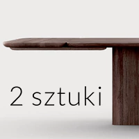 Dwie dostawki 100 x 50 cm grubość 4 cm Heban +3 400 zł