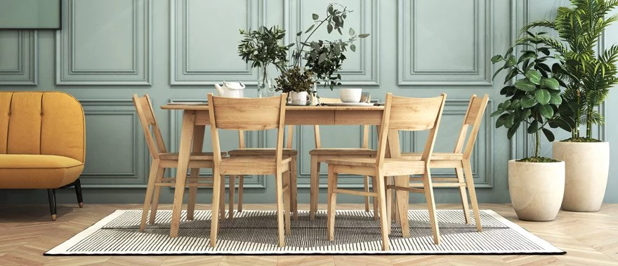 Krzesła dębowe drewniane