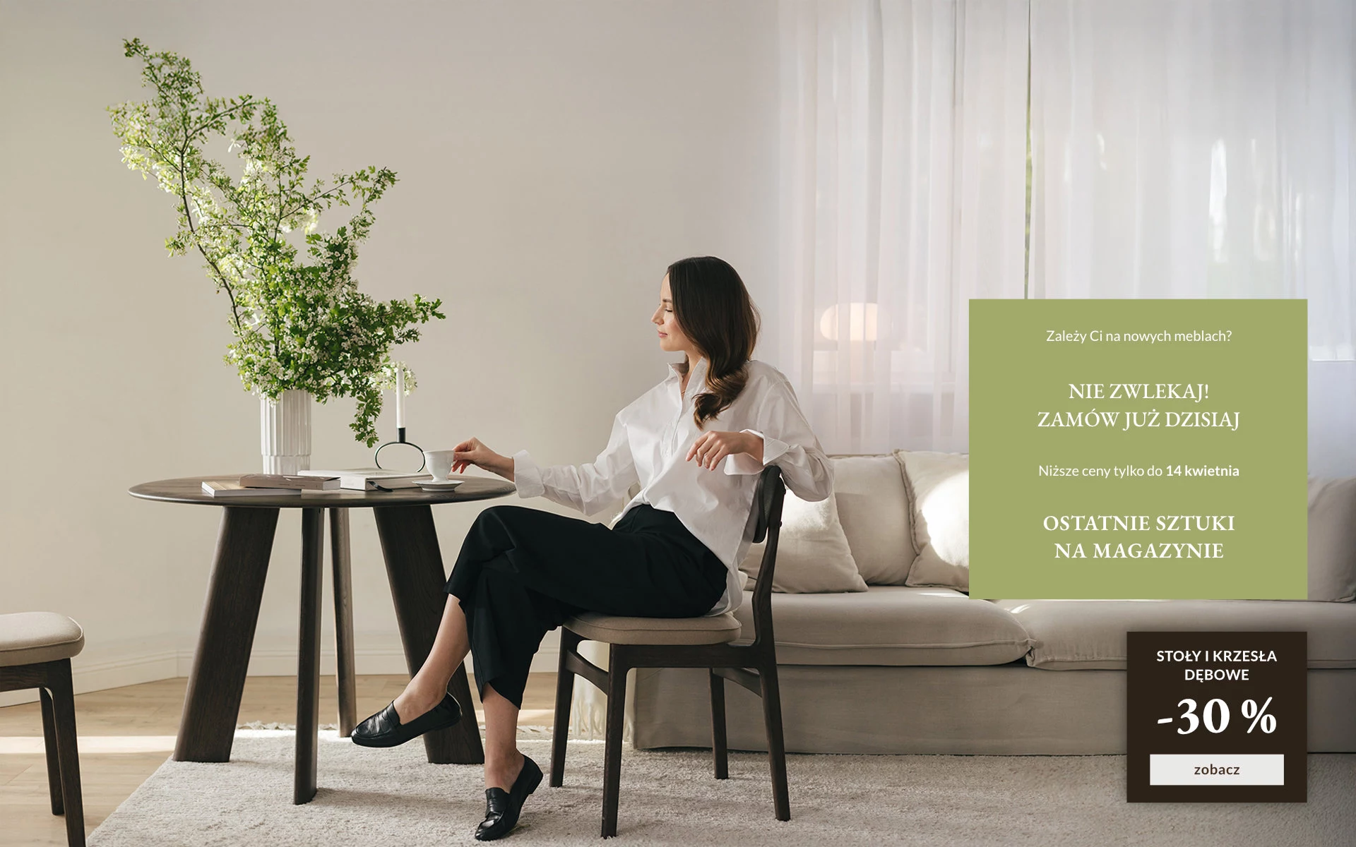 Stoły i krzesła dębowe do jadalnii 100% lite drewno
