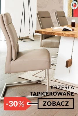 Krzesła tapicerowane promocja