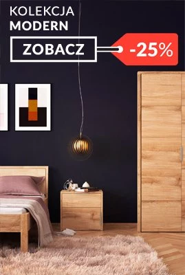 Meble dębowe nowoczesne Modern sypialnia promocja